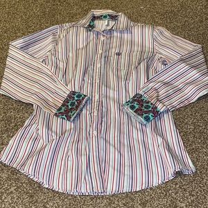 Womens Cinch button up